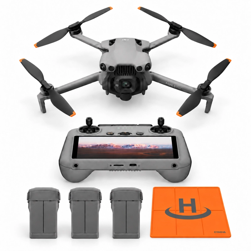 DRONE DJI MINI 5 PRO FLY MORE COMBO PLUS RC2 + LANDING - 6