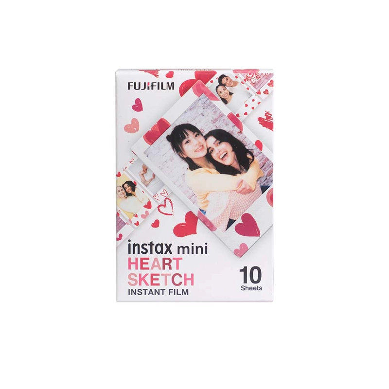 INSTAX MINI 10/PK HEART SKETCH - 1