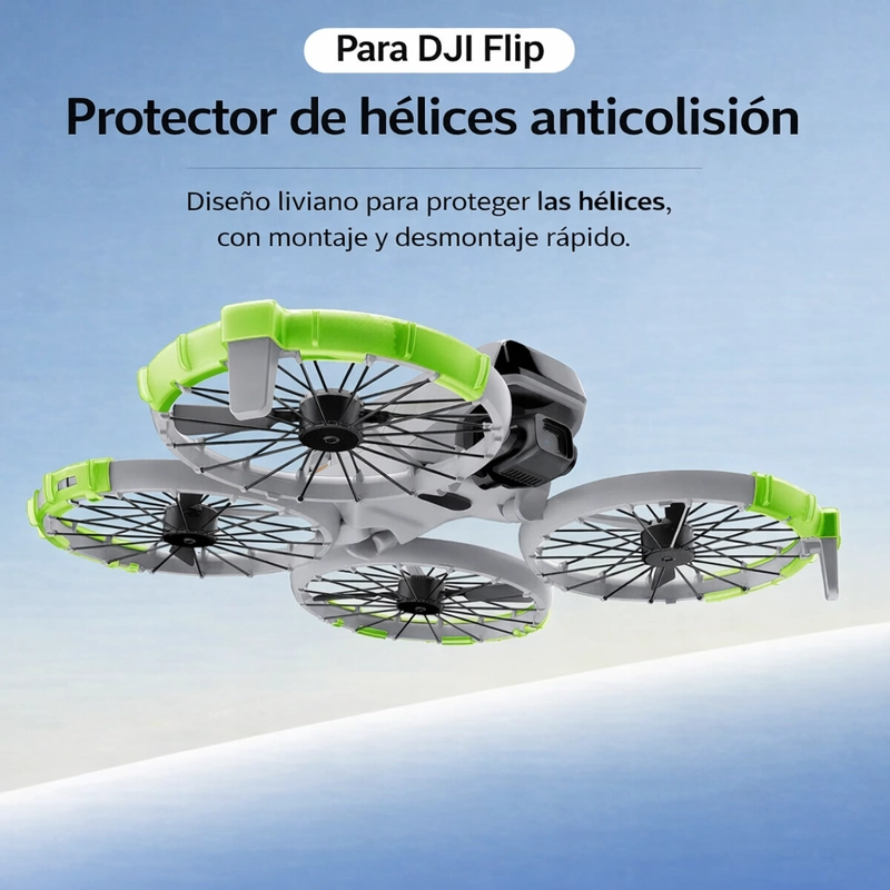 PARACHOQUES ANTICOLISION PARA HE LICE DJI FLIP (GRIS) - 4