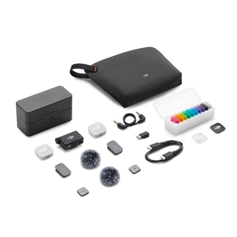DJI MIC MINI 2 (2 TX + 1 RX + CHARGING CASE)