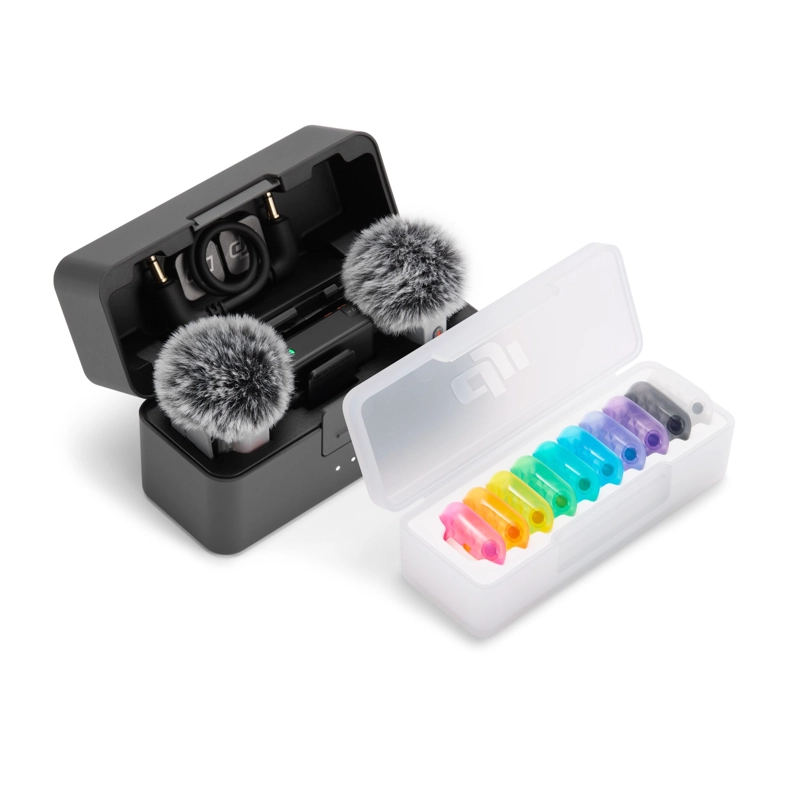 MICROFONO DJI MIC MINI 2S (2 TX + 1 RX + CHARGING CASE) - 2
