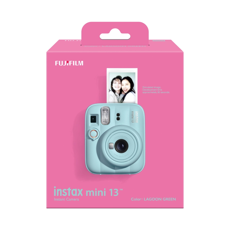 CAMARA INSTANTANEA KIT INSTAX MINI 13 GREEN+FILM 10 - 6