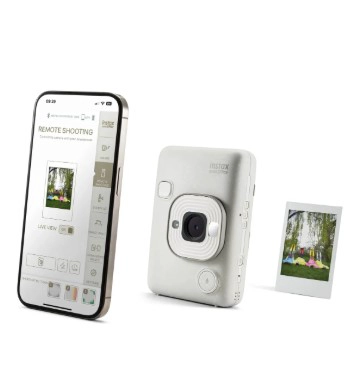 CAMARA INSTANTANEA MINI LIPLAY INSTAX MISTY WHITE - 3