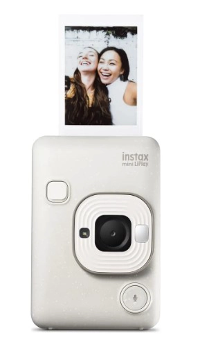 CAMARA INSTANTANEA MINI LIPLAY INSTAX MISTY WHITE - 1