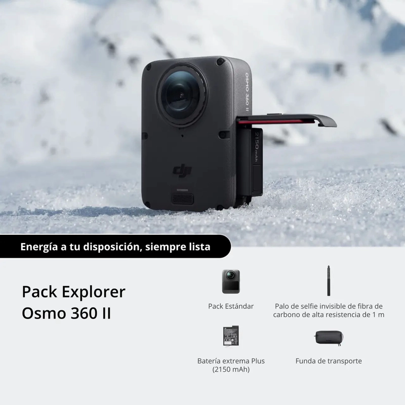 CAMARA DEPORTIVA DJI OSMO 360 II ADVENTURE COMBO - 1