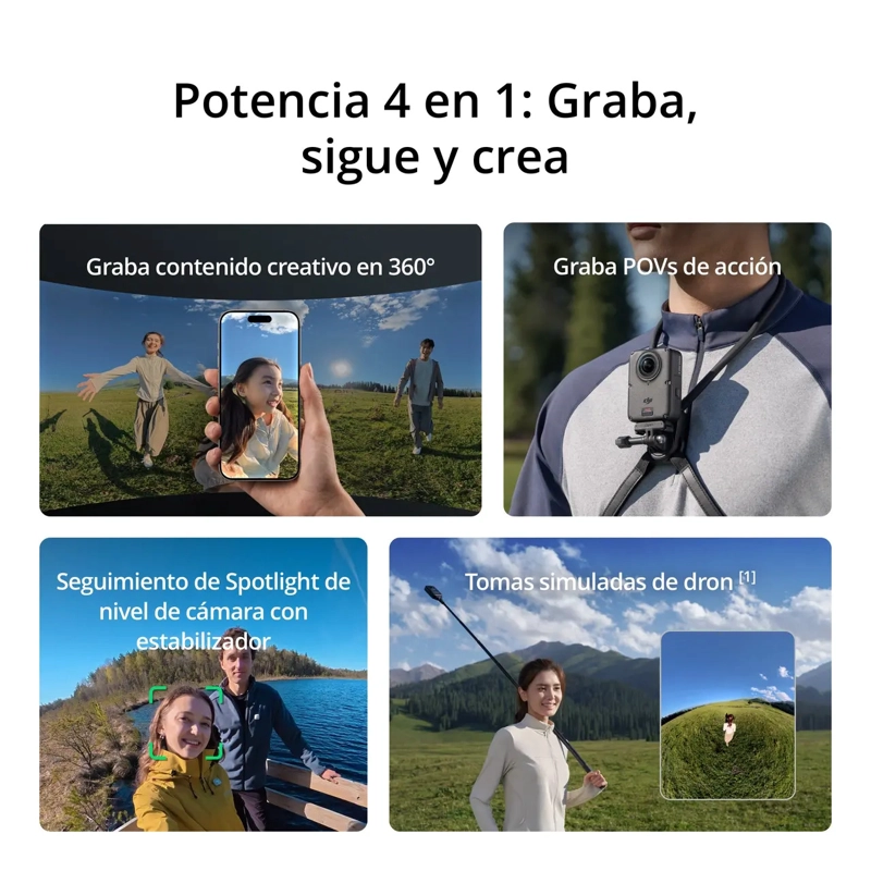 CAMARA DEPORTIVA DJI OSMO 360 II ADVENTURE COMBO - 4