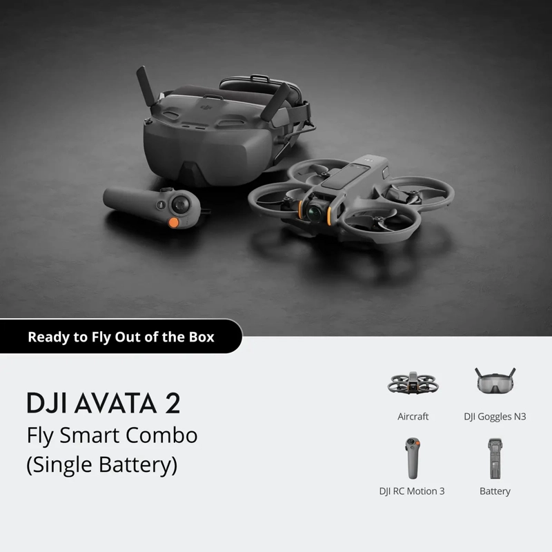 DJI AVATA 2 FLY SMART COMBO ( SINGLE BATTERY) - 3