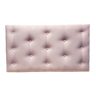 Respaldo Rosa RESPALDOS 1,5 PLAZAS ROSA PASTEL FELPA RIMAR | Rosa