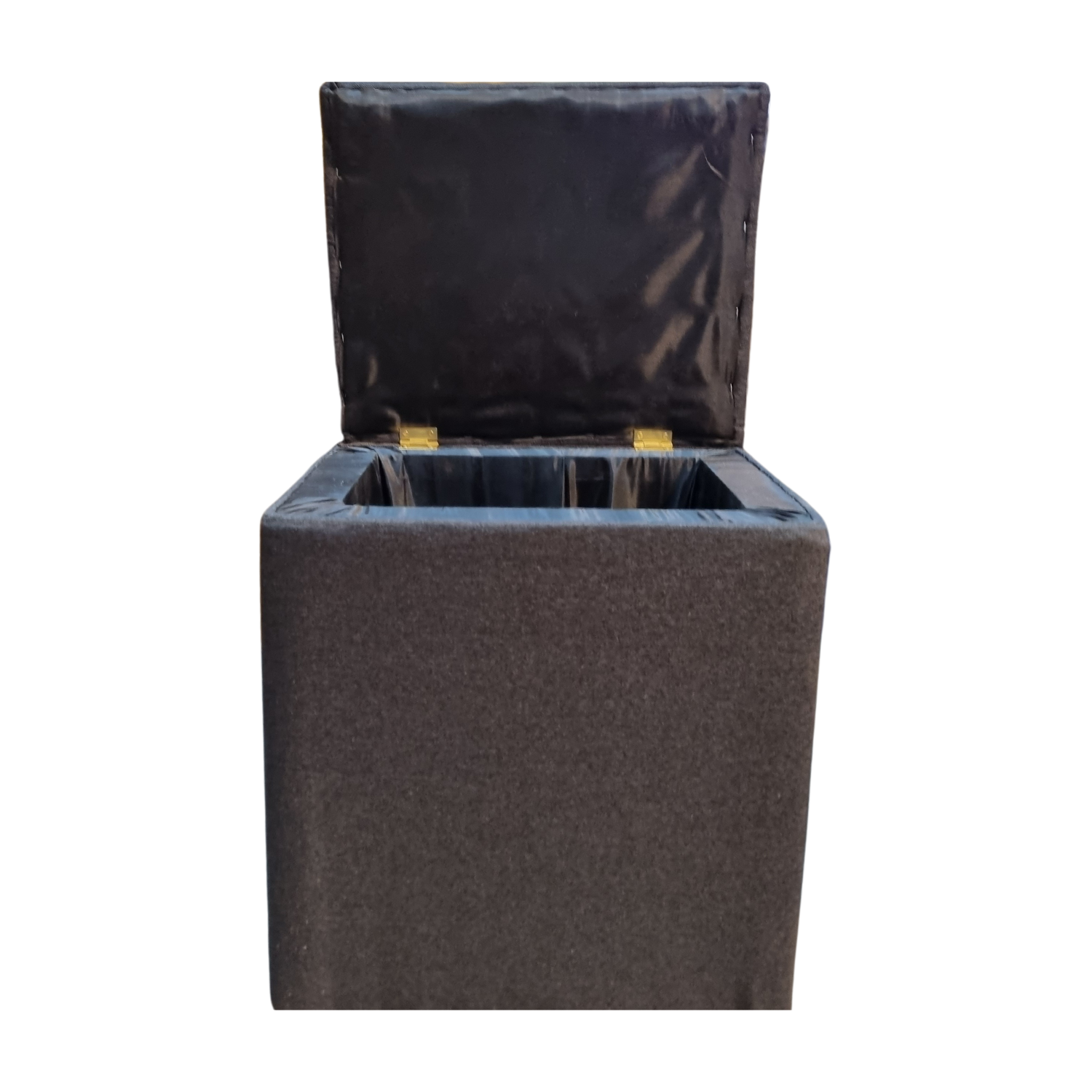 POUF MUEBLES RIMAR LINO NEGRO BAUL - 4