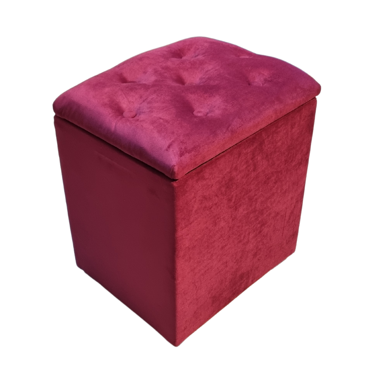 POUF MUEBLES RIMAR FELPA BURDEO BAUL - 2