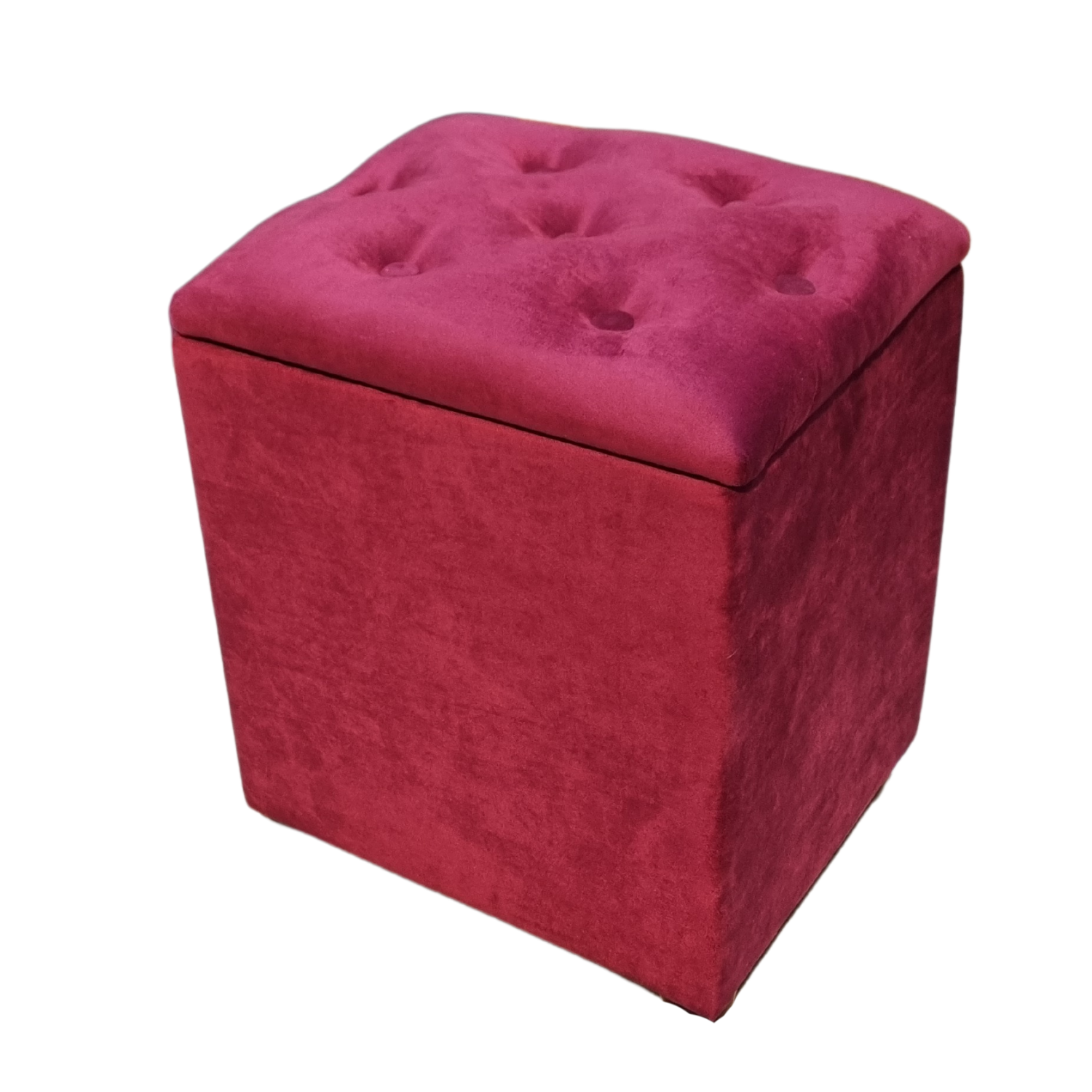 POUF MUEBLES RIMAR FELPA BURDEO BAUL - 3