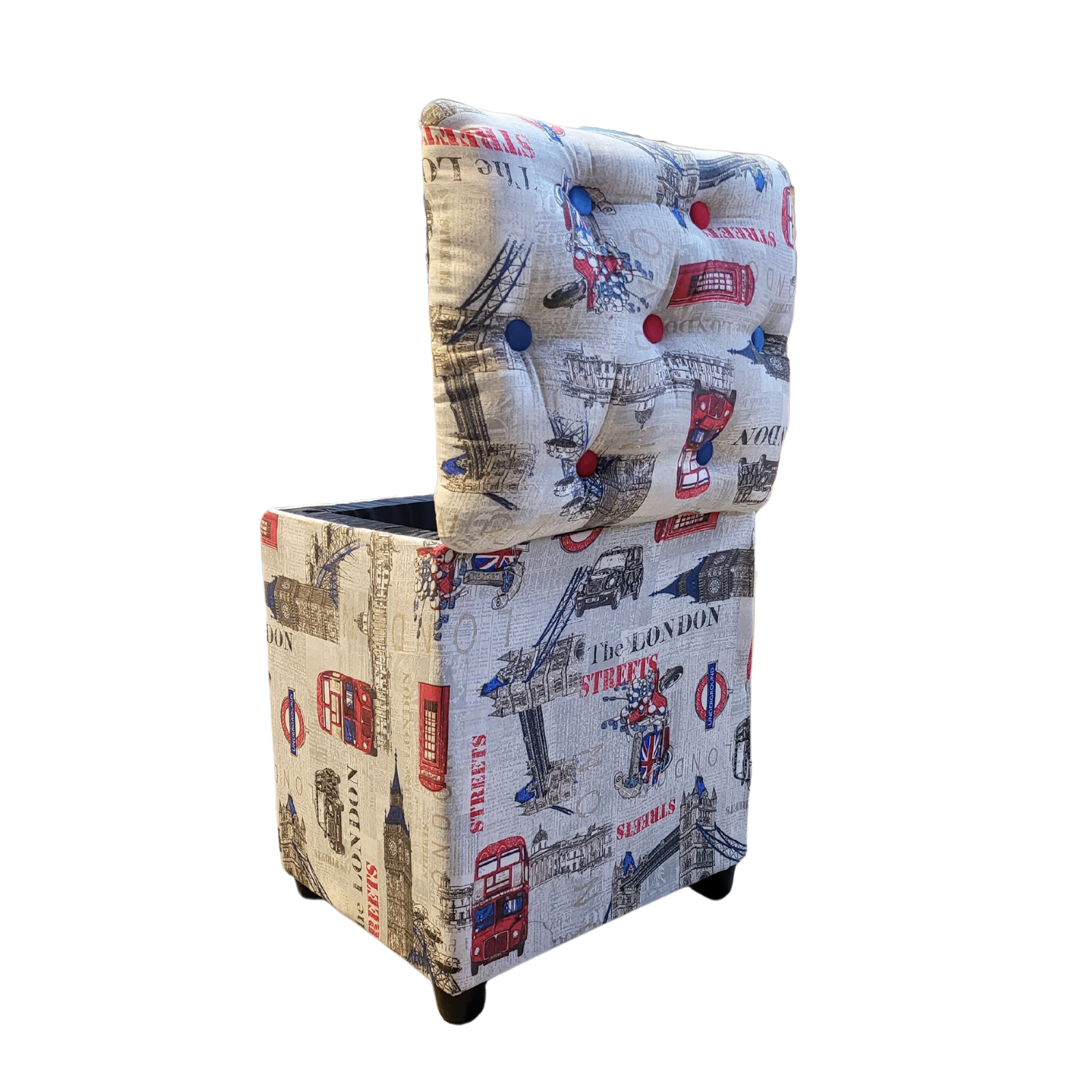 POUF MUEBLES RIMAR BAUL LONDON - 4