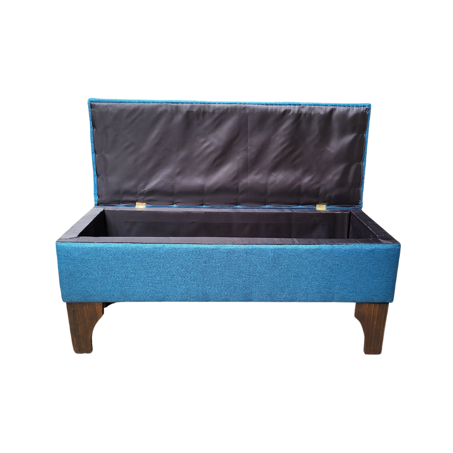 BANQUETA MUEBLES RIMAR BAUL BOTONE CALIPSO LINO 105X40X45X20 - 4