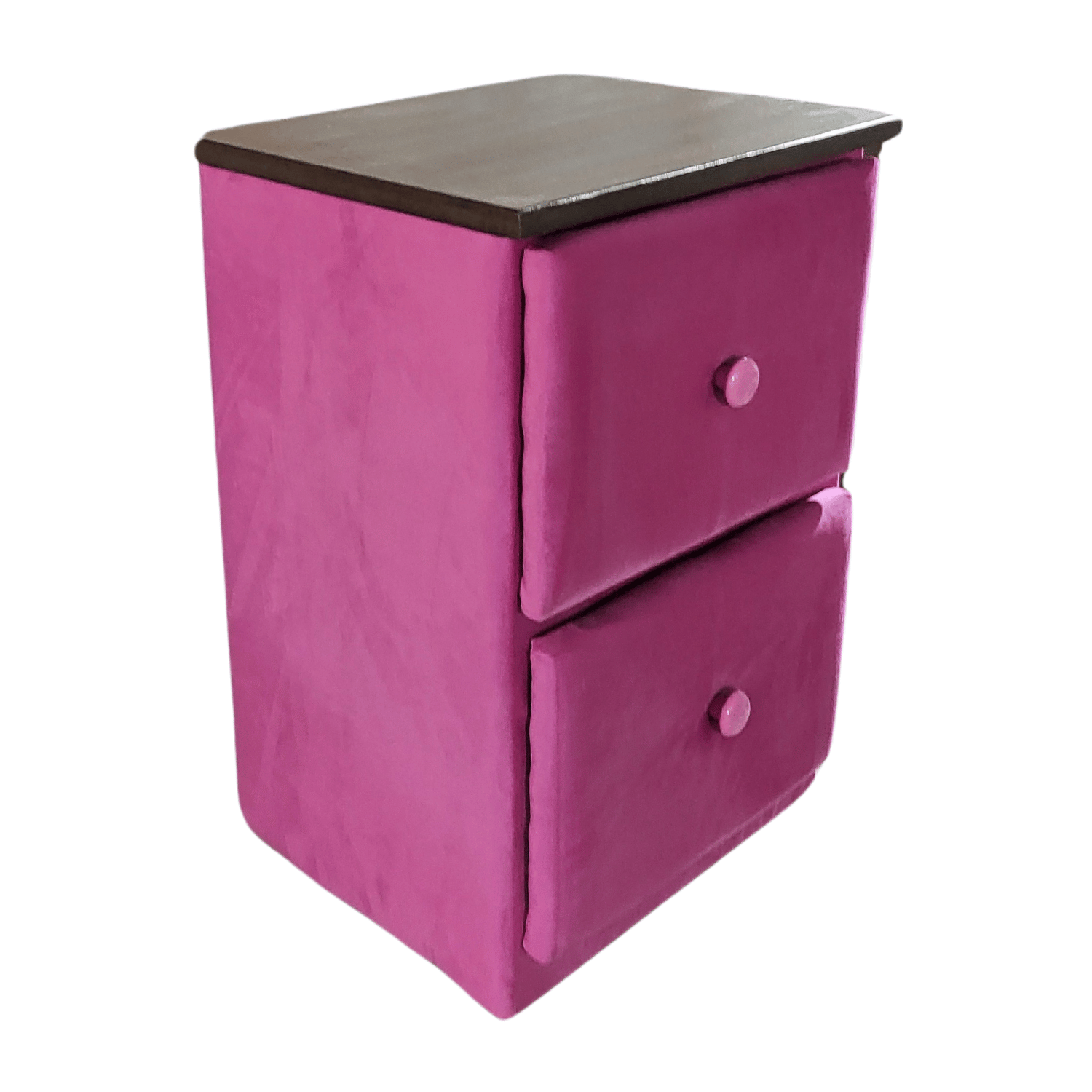 VELADOR MUEBLES RIMAR MDF FUCSIA DOBLE CAJON FELPA - 4