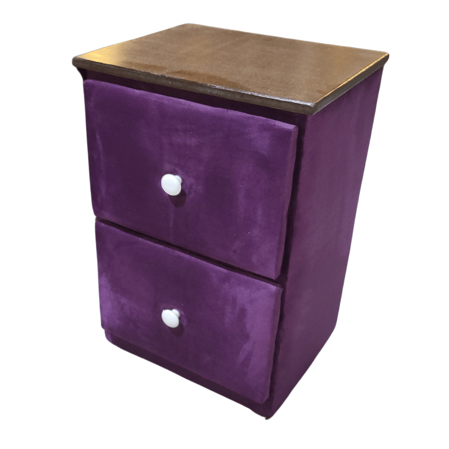 VELADOR MUEBLES RIMAR MDF MORADO DOBLE FELPA CAJON - 3