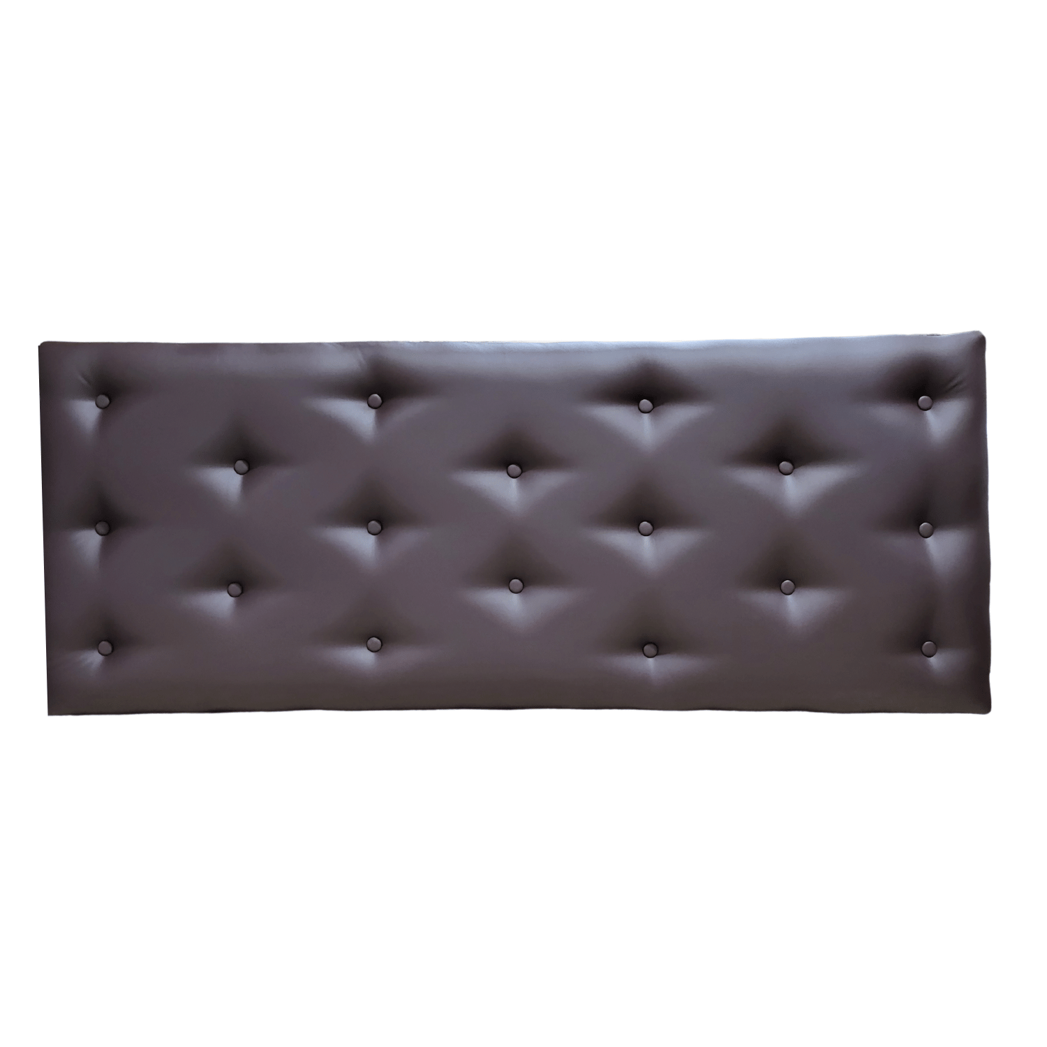 RESPALDO 2 PLAZAS CHOCOLATE ECO CUERO RIMAR - 2