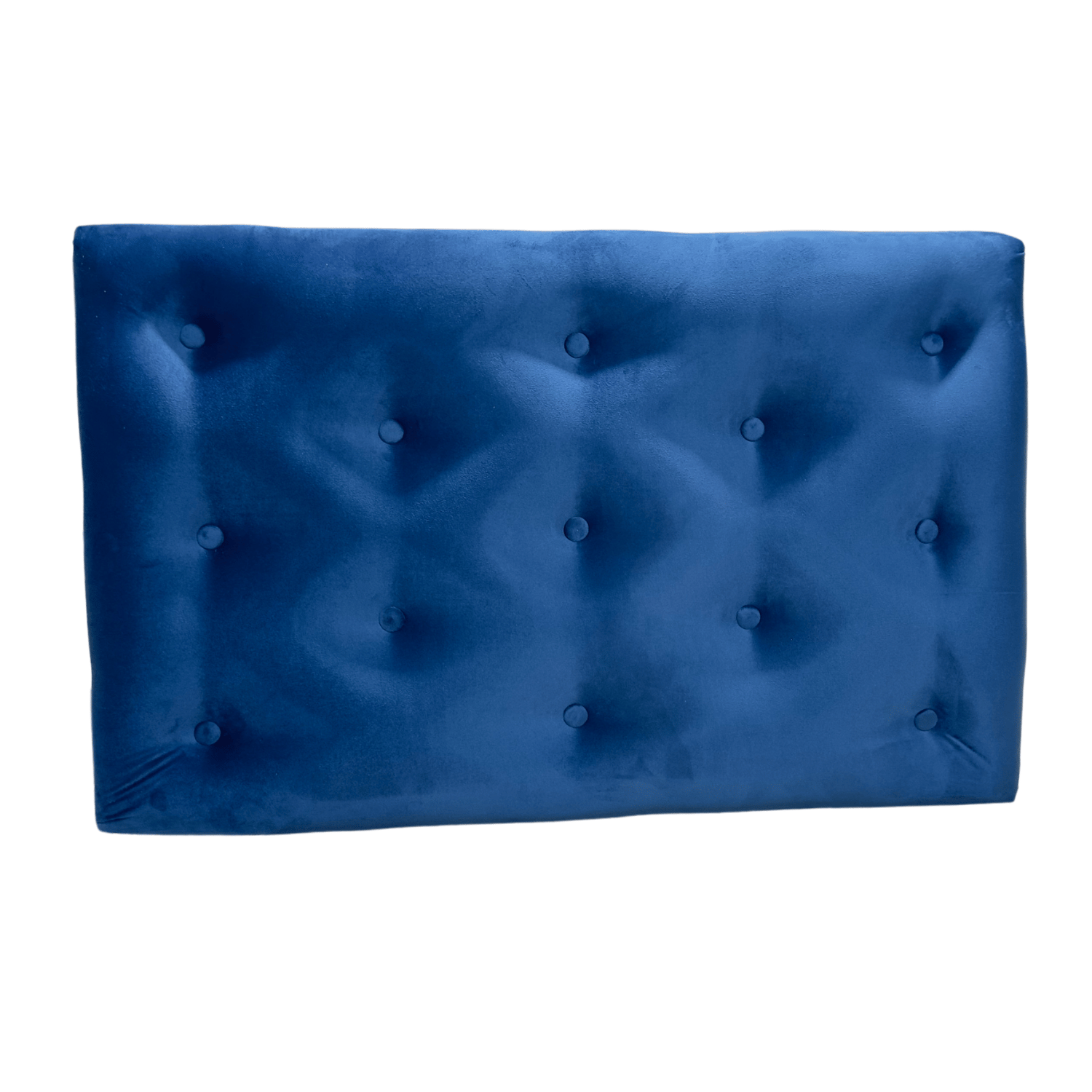 RESPALDO MUEBLES RIMAR 1 PLAZA FELPA AZUL MARINO - 2