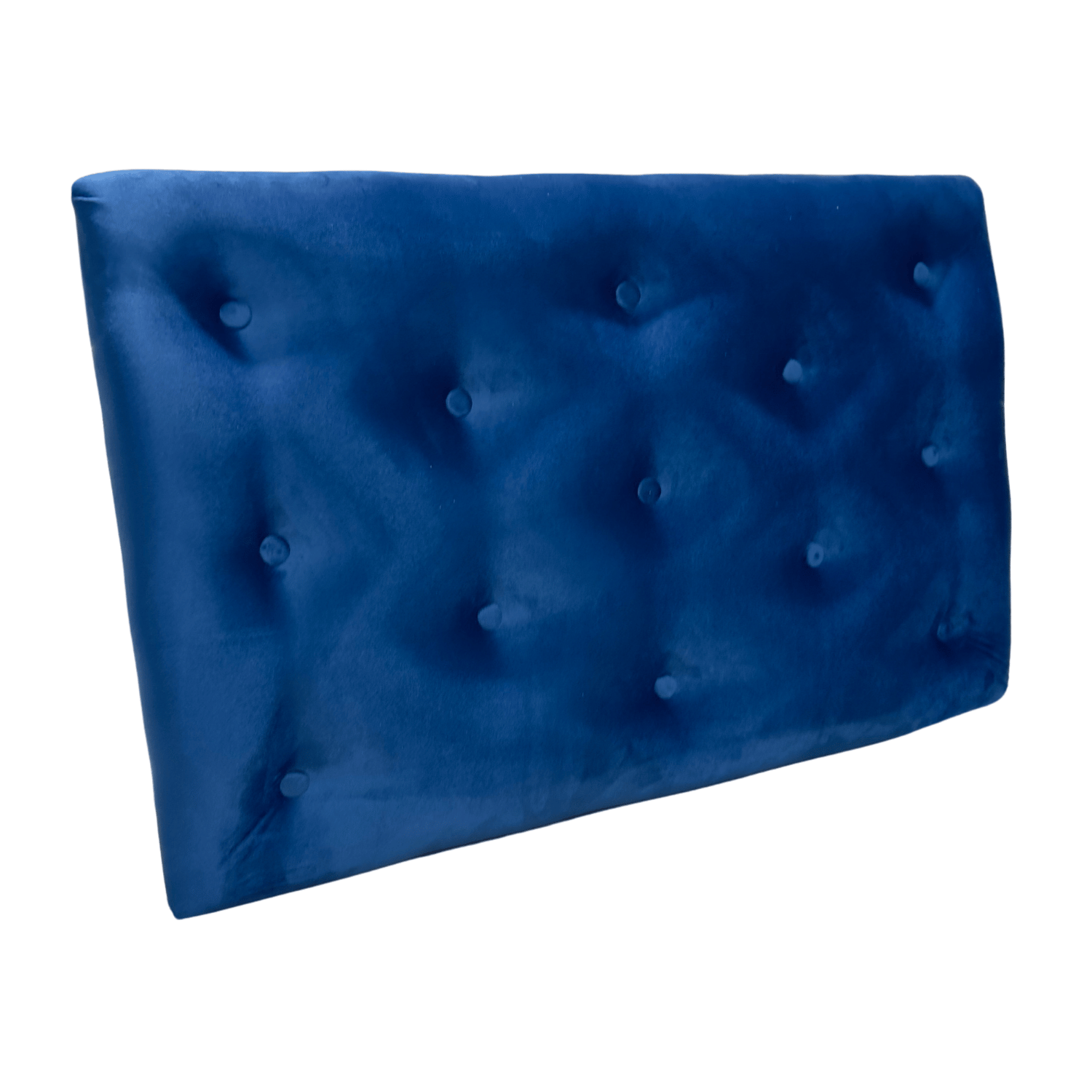 RESPALDO MUEBLES RIMAR 1 PLAZA FELPA AZUL MARINO - 3