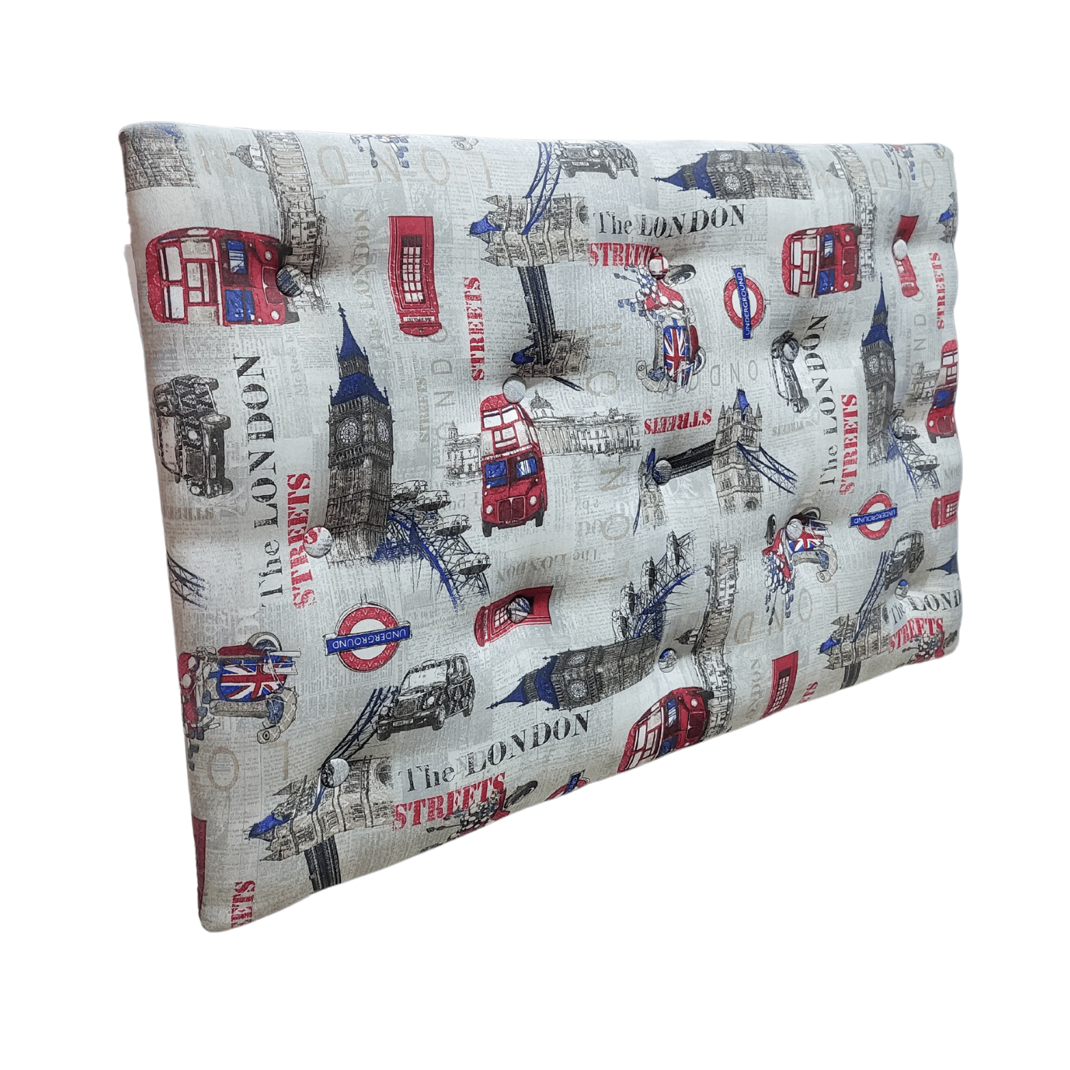 RESPALDO MUEBLES RIMAR LONDON 1 PLAZA MULTICOLOR - 3