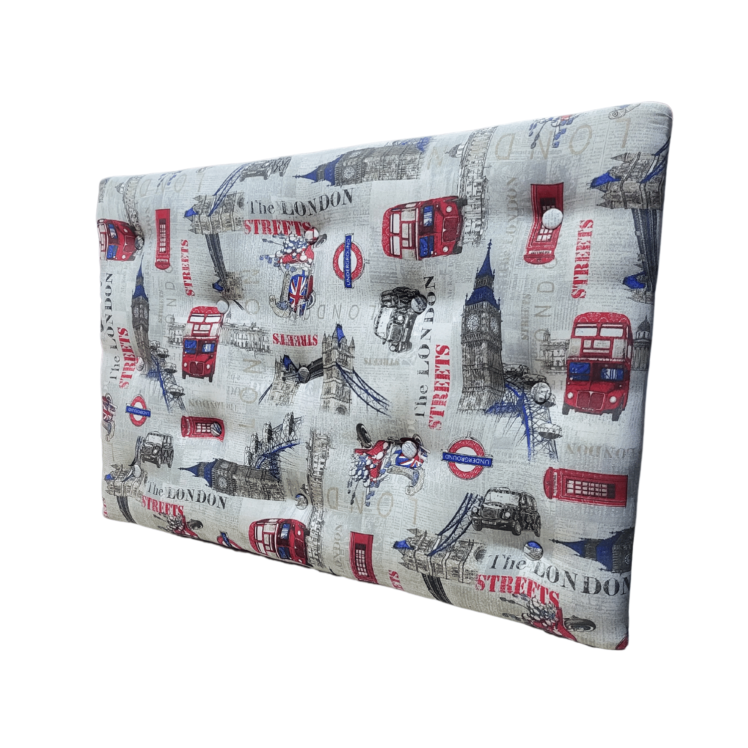 RESPALDO MUEBLES RIMAR LONDON 1 PLAZA MULTICOLOR - 4