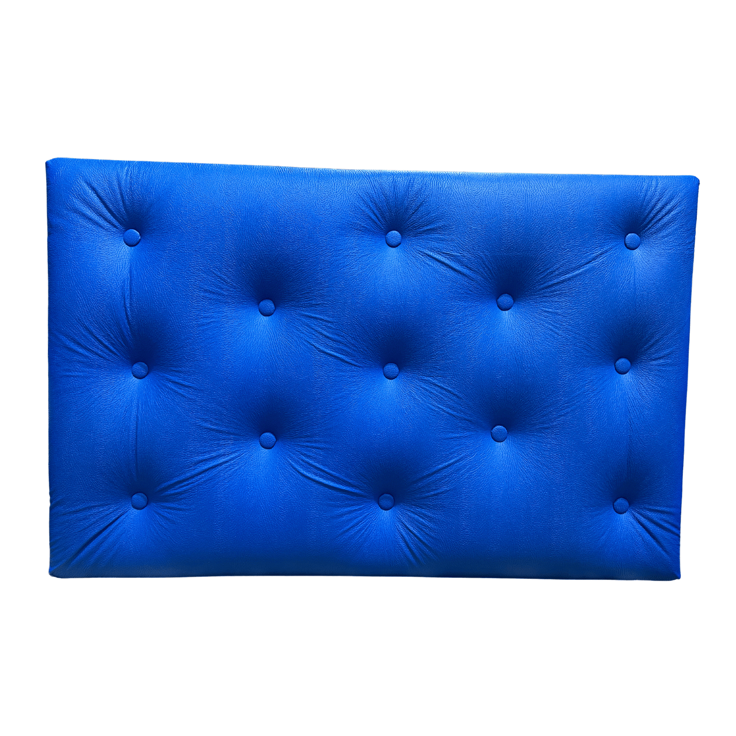 RESPALDO MUEBLES RIMAR 1 PLAZA ECO CUERO AZUL - 2