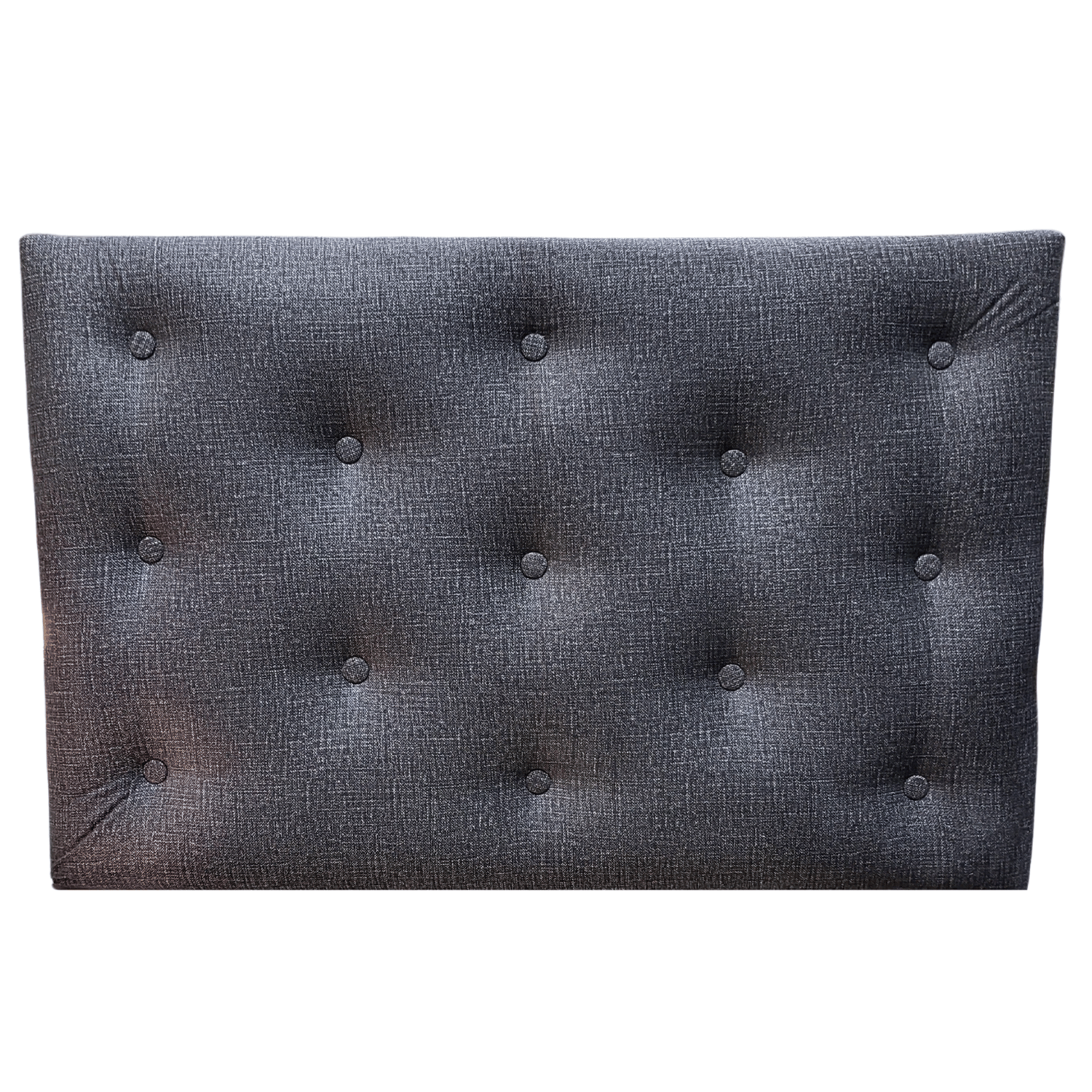 RESPALDO MUEBLES RIMAR CAVANCHA 1 PLAZA GRIS JASPIADO - 2