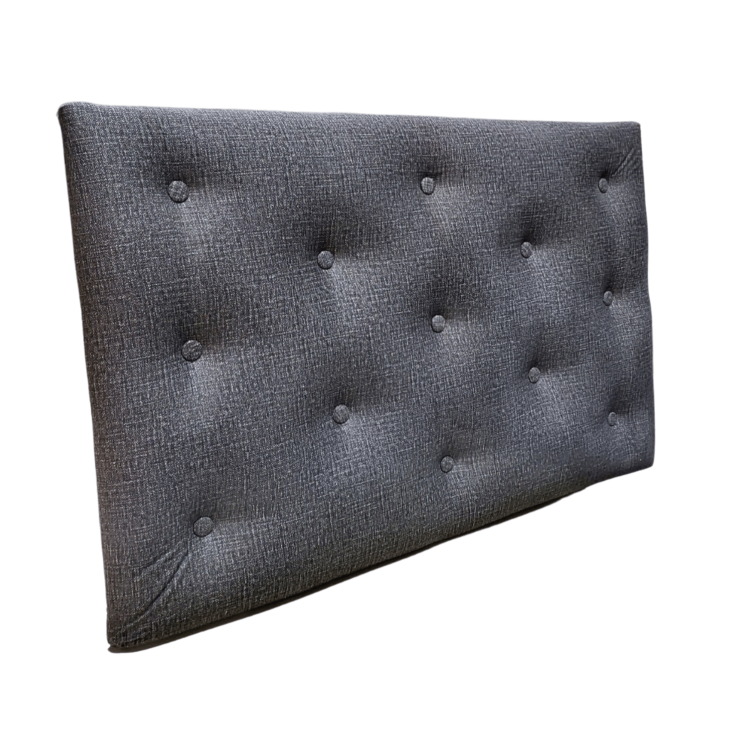 RESPALDO MUEBLES RIMAR CAVANCHA 1 PLAZA GRIS JASPIADO - 3