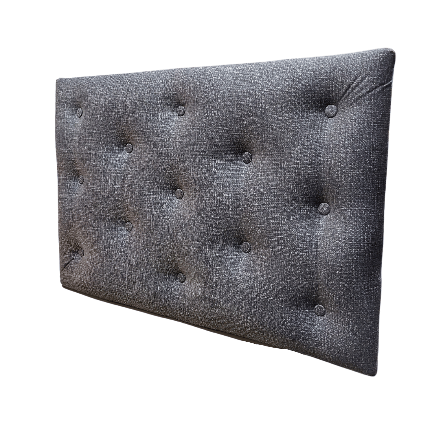 RESPALDO MUEBLES RIMAR CAVANCHA 1 PLAZA GRIS JASPIADO - 4