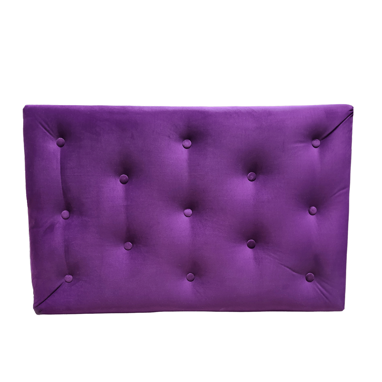 RESPALDO MUEBLES RIMAR 1 PLAZA FELPA MORADO - 2