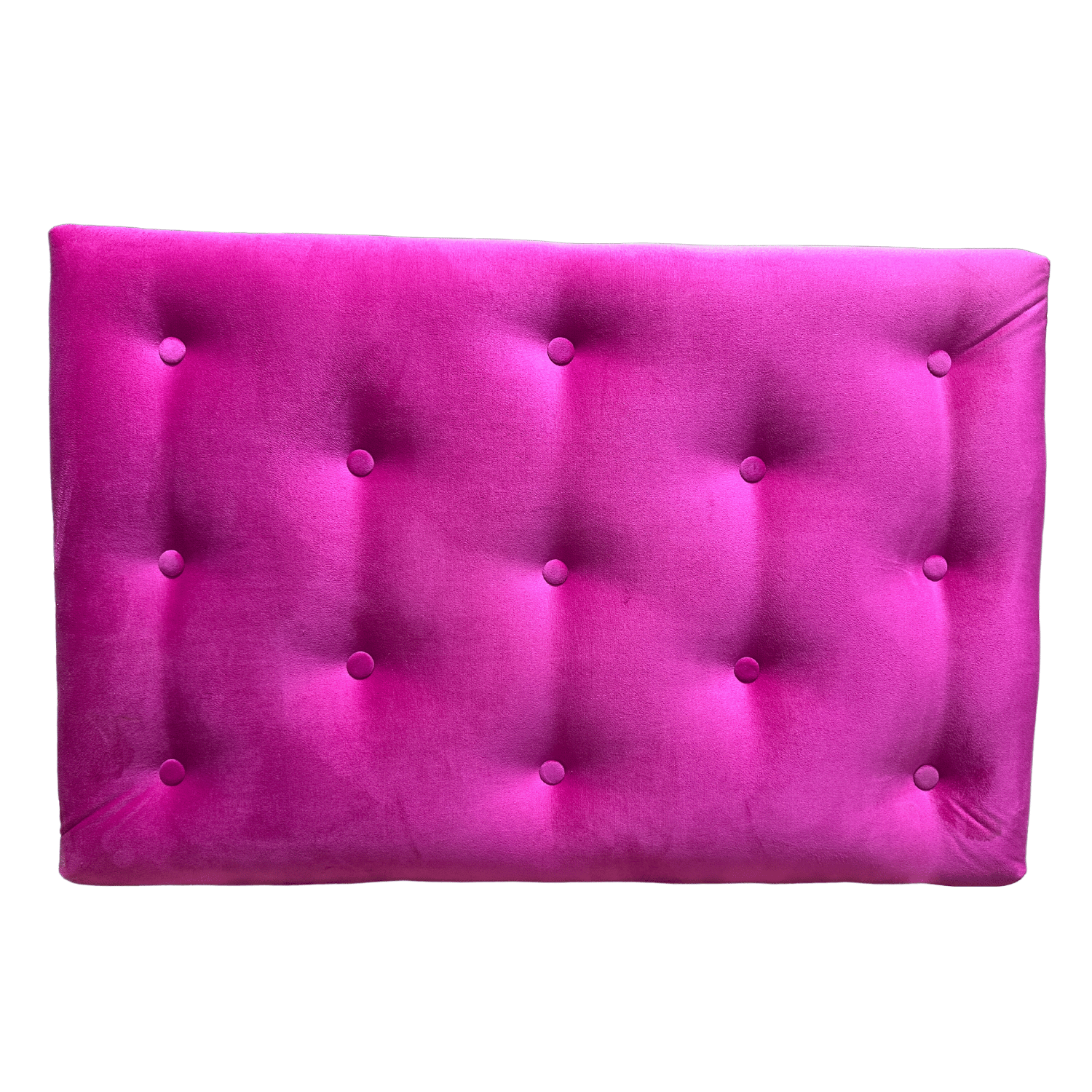 RESPALDO MUEBLES RIMAR 1 PLAZA FELPA FUCSIA - 2