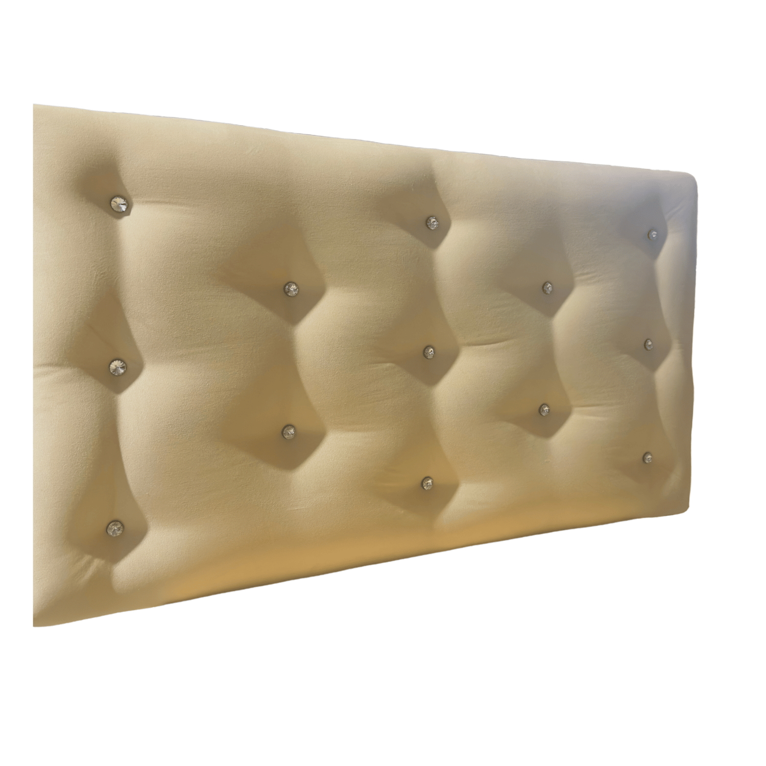 RESPALDO MUEBLES RIMAR DIAMANTE 1.5 PLAZAS FELPA CRUDO - 3
