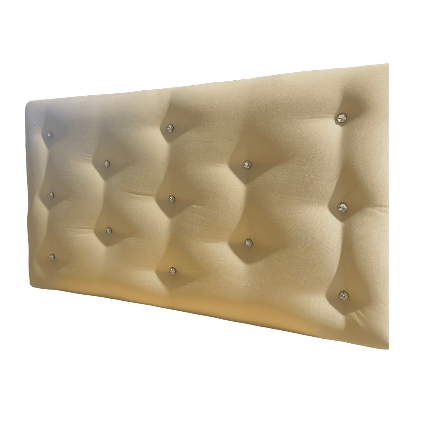RESPALDO MUEBLES RIMAR DIAMANTE 1.5 PLAZAS FELPA CRUDO - 4
