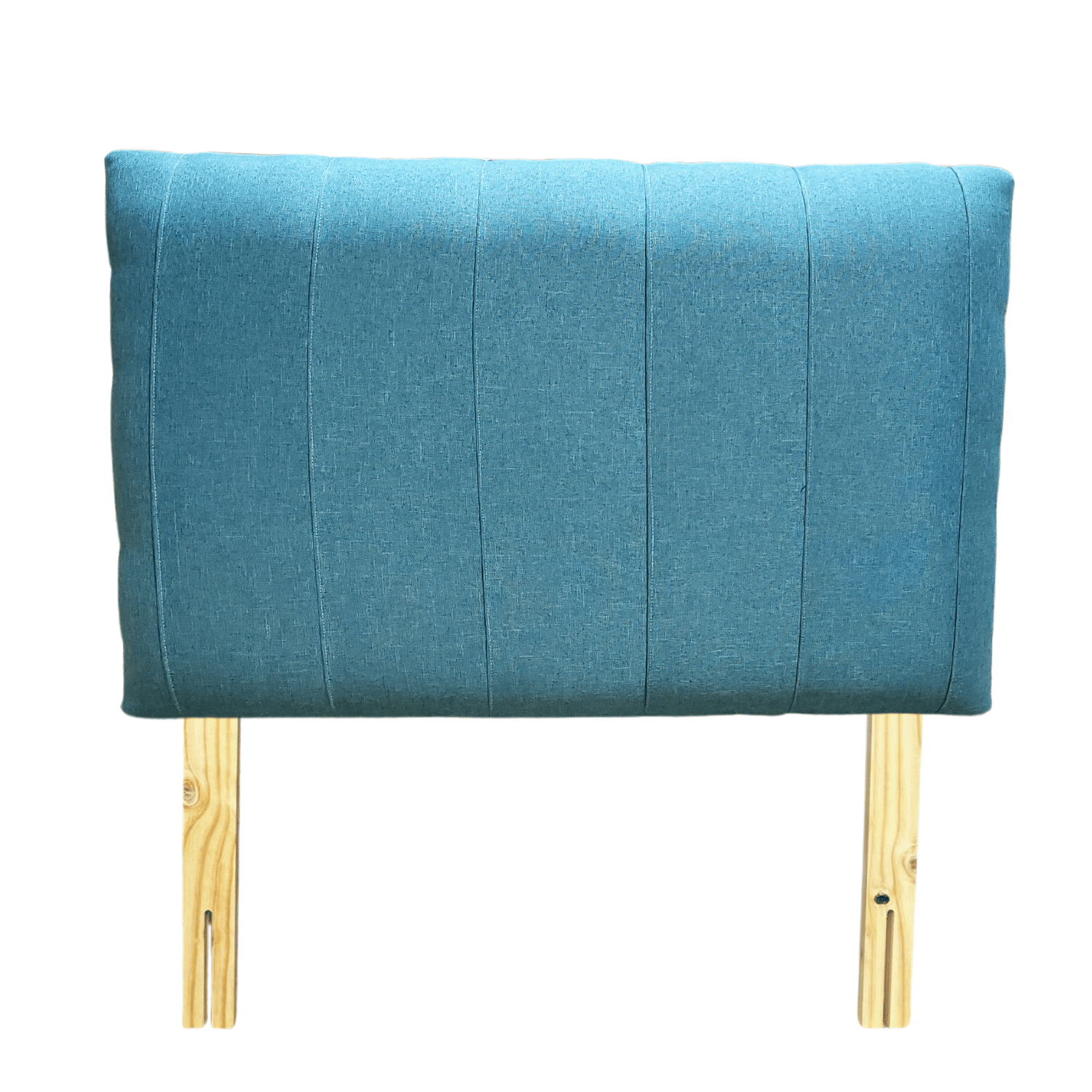RESPALDO MUEBLES RIMAR LINEAL 1.5 PLAZAS LINO TURQUESA - 1
