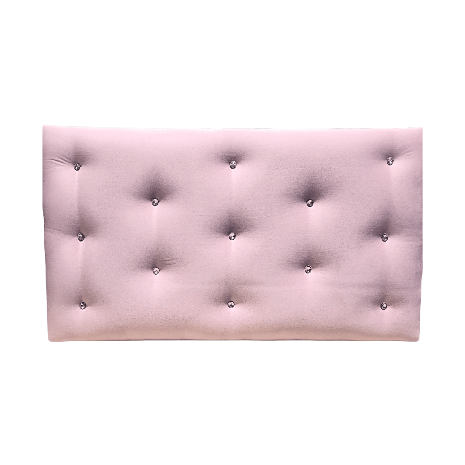 RESPALDO MUEBLES RIMAR DIAMANTE 1.5 PLAZAS ROSA PASTEL - 2