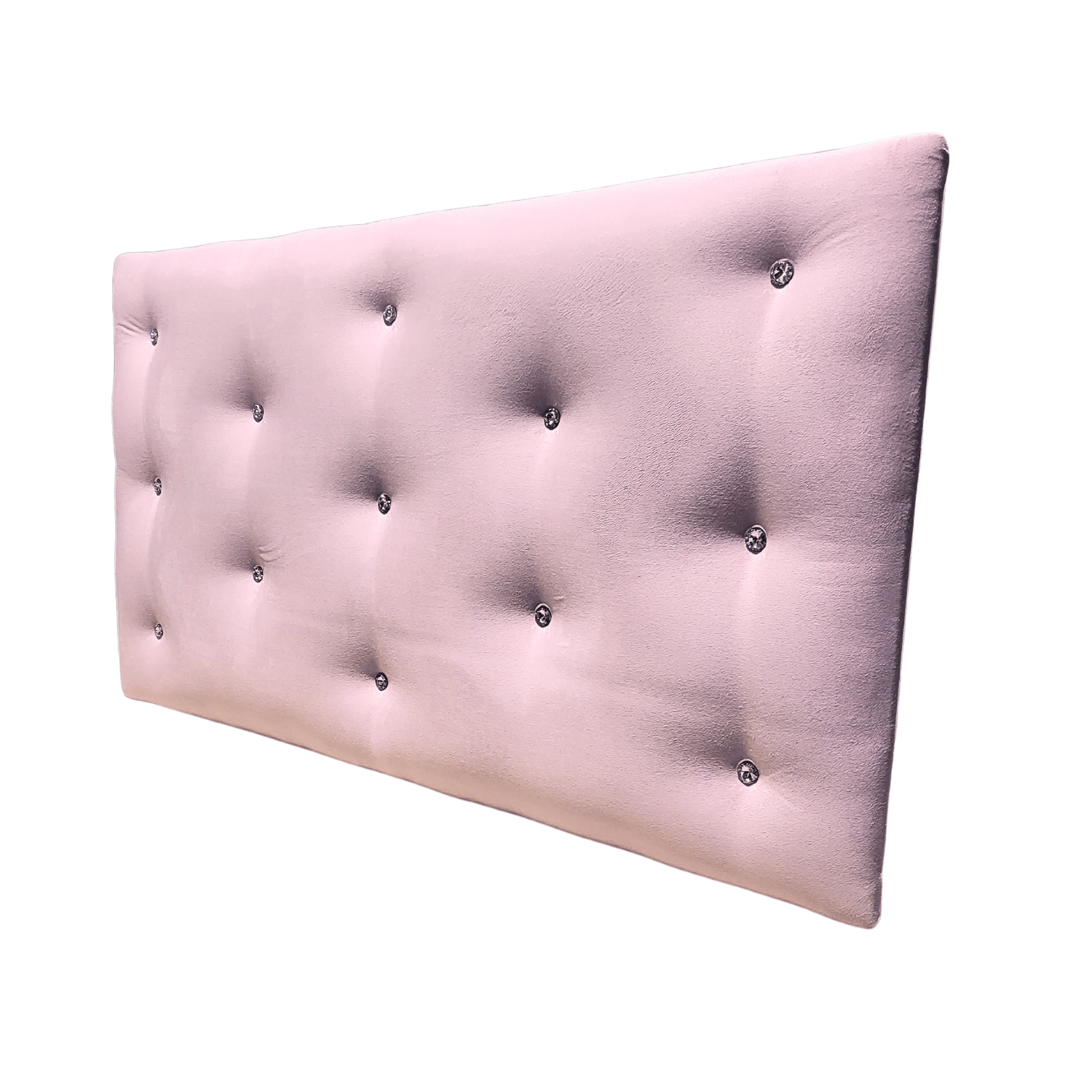 RESPALDO MUEBLES RIMAR DIAMANTE 1.5 PLAZAS ROSA PASTEL - 4