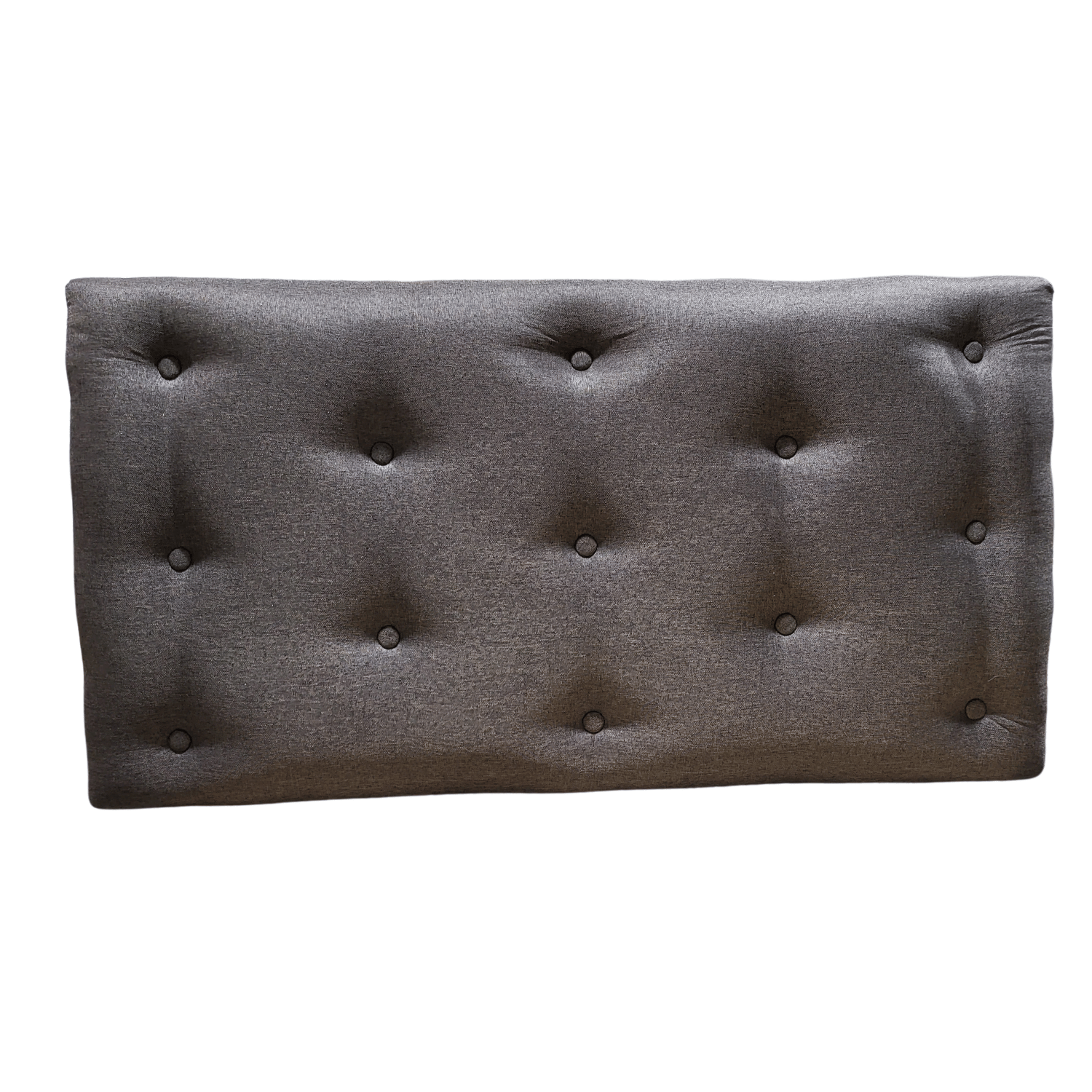 RESPALDO MUEBLES RIMAR 1.5 PLAZAS LINO CAFÉ MORO - 2