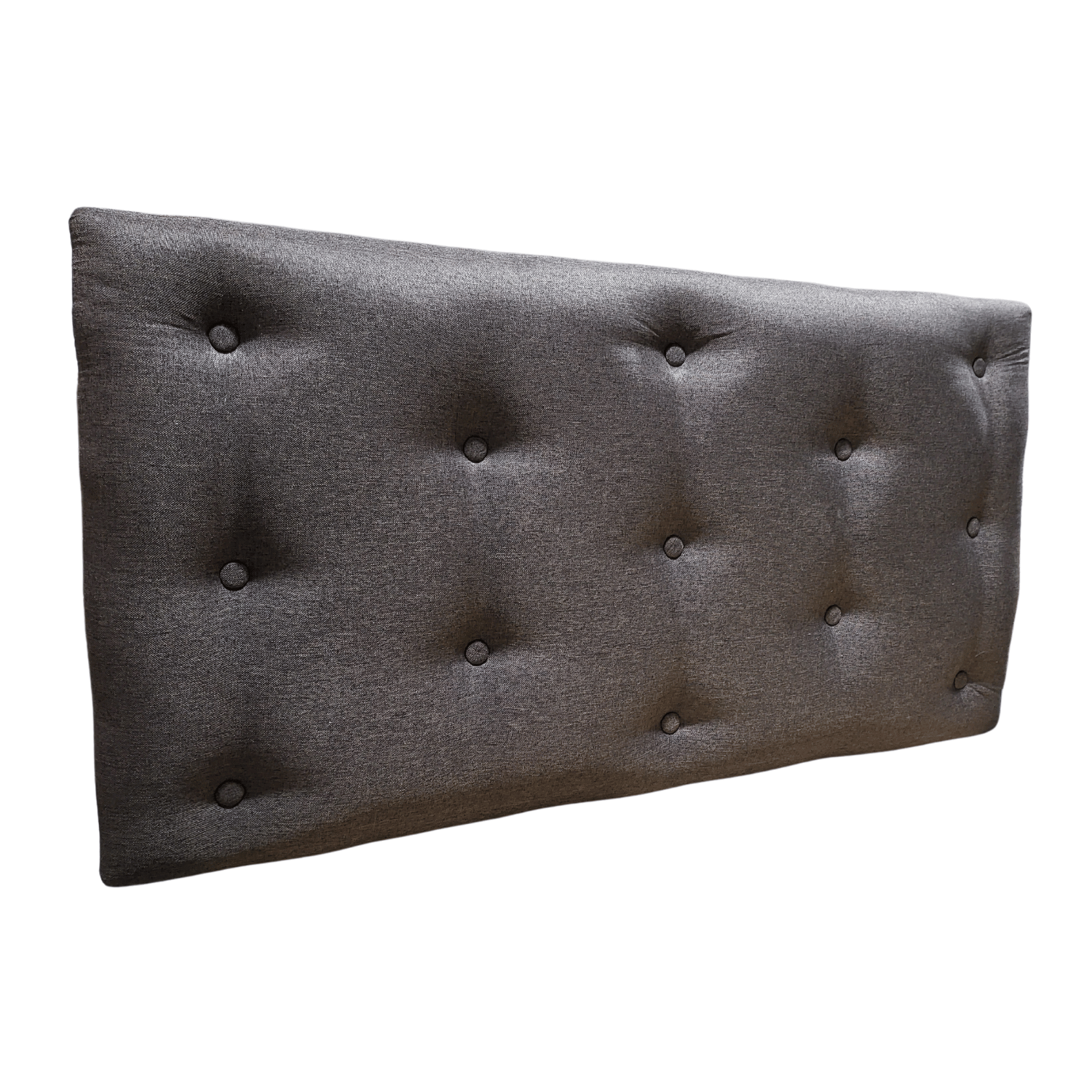 RESPALDO MUEBLES RIMAR 1.5 PLAZAS LINO CAFÉ MORO - 3