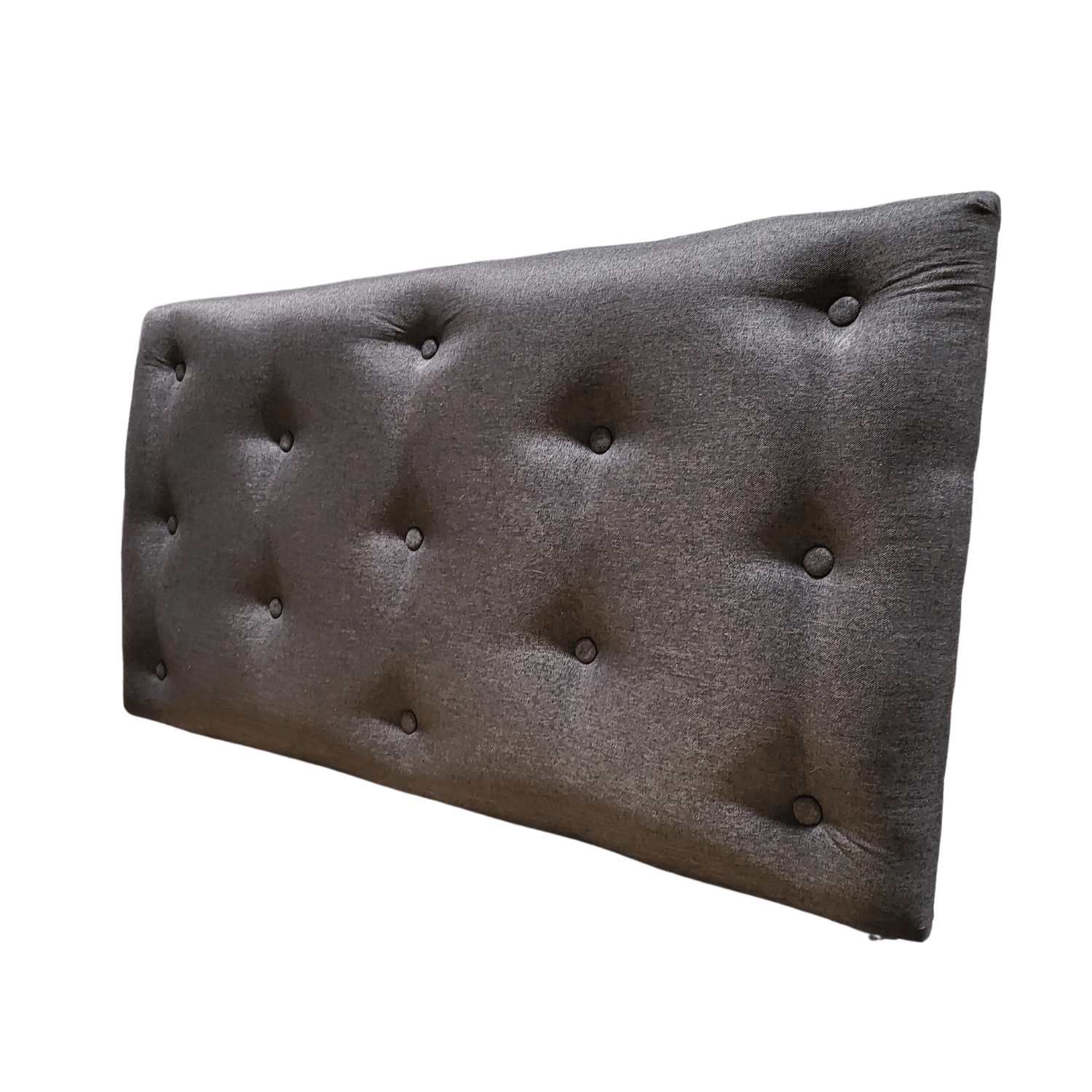 RESPALDO MUEBLES RIMAR 1.5 PLAZAS LINO CAFÉ MORO - 4