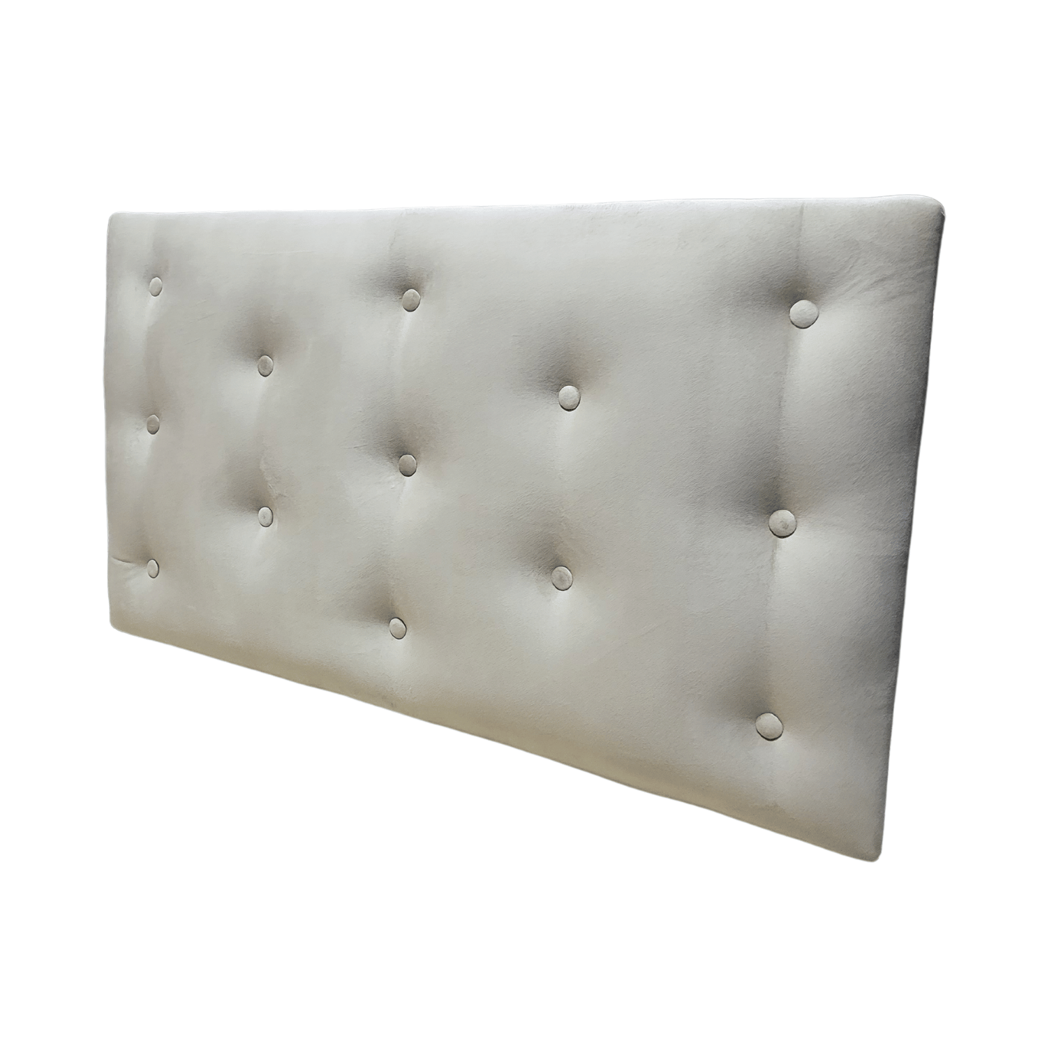 RESPALDO MUEBLES RIMAR 1.5 PLAZAS FELPA BEIGE - 4