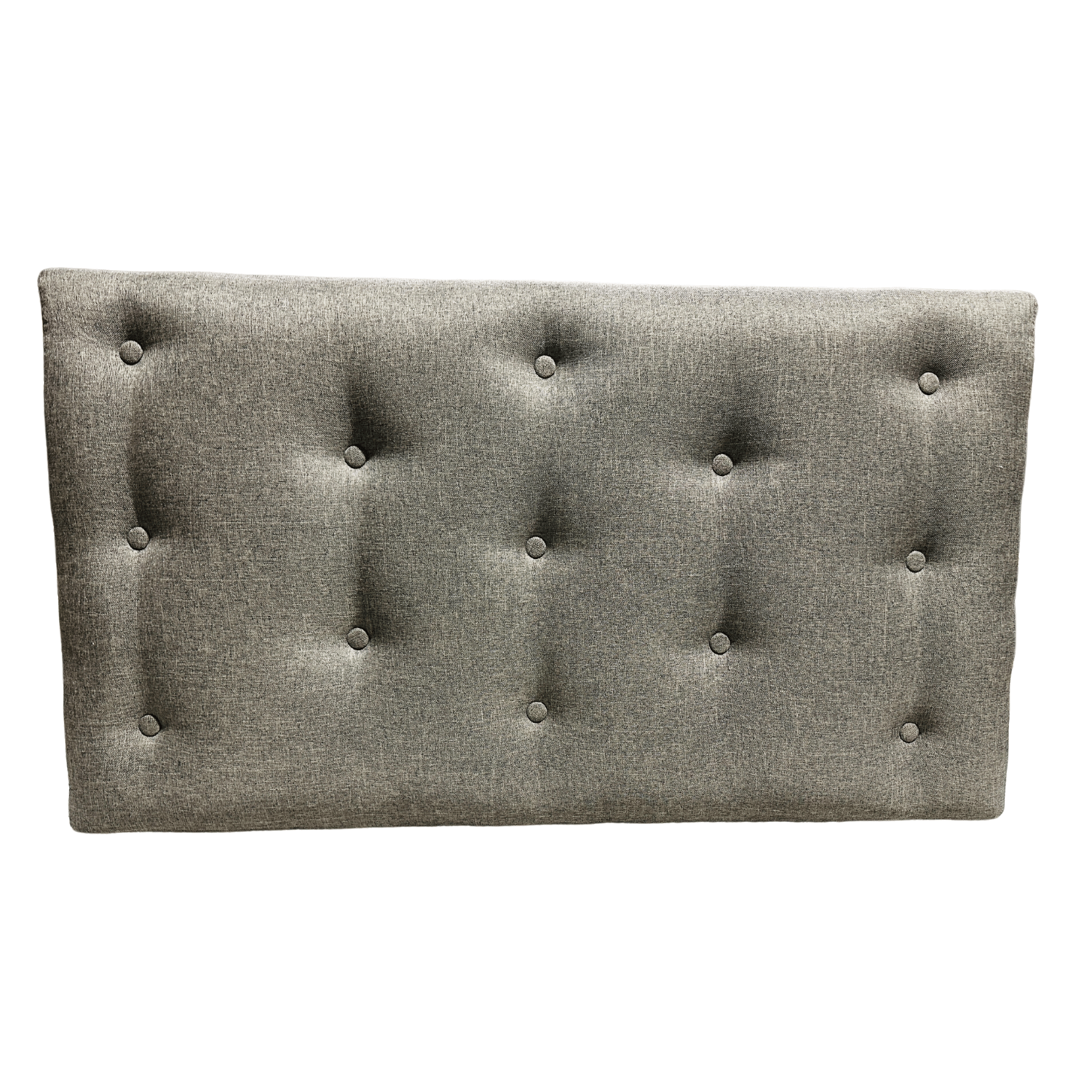 RESPALDO MUEBLES RIMAR 1.5 PLAZAS LINO GRIS - 2