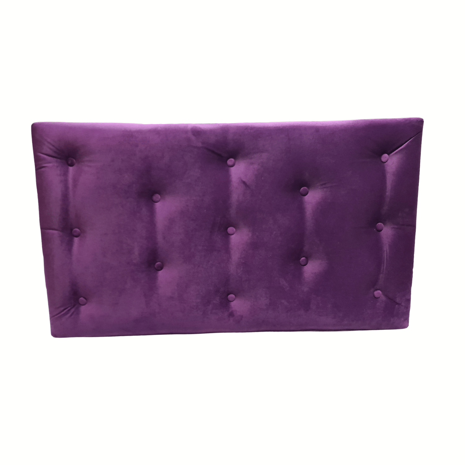 RESPALDO MUEBLES RIMAR 1.5 PLAZAS FELPA MORADO - 2