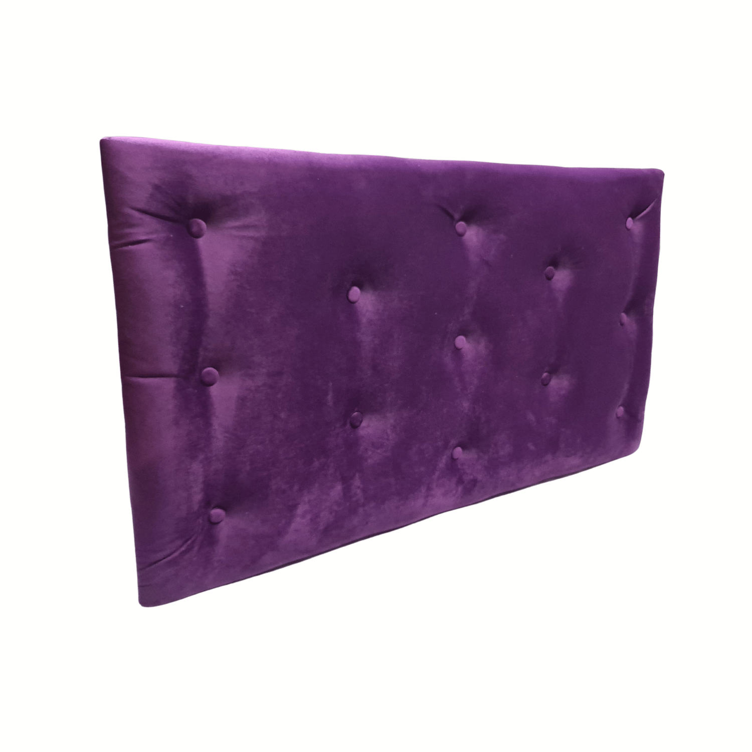 RESPALDO MUEBLES RIMAR 1.5 PLAZAS FELPA MORADO - 3