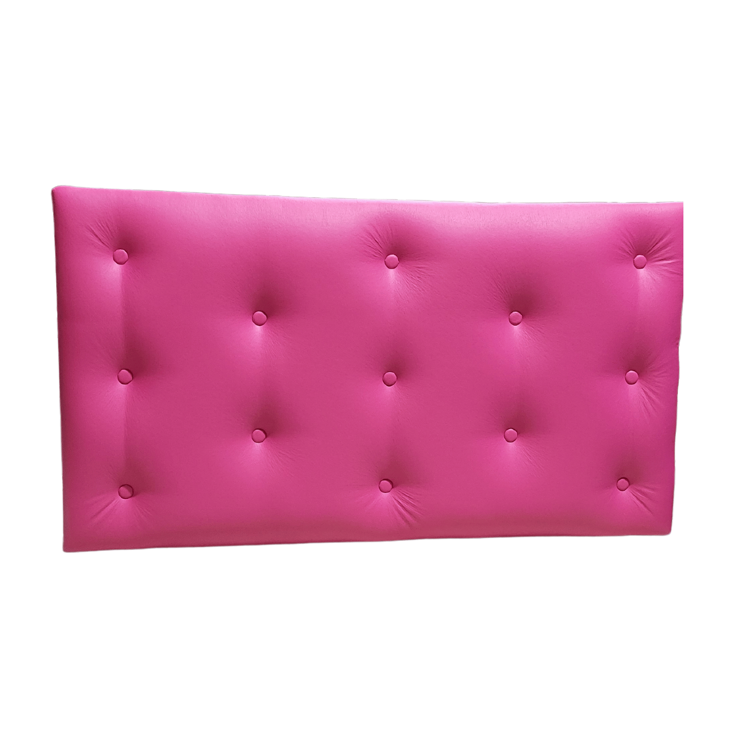 RESPALDO MUEBLES RIMAR 1.5 PLAZAS ECO CUERO FUCSIA - 2