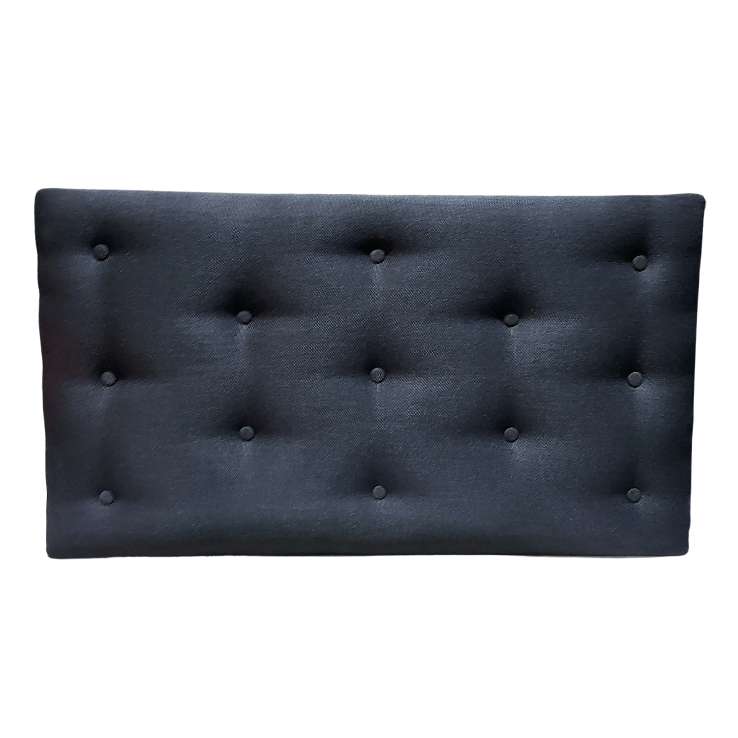RESPALDO MUEBLES RIMAR 1.5 PLAZAS LINO NEGRO - 2