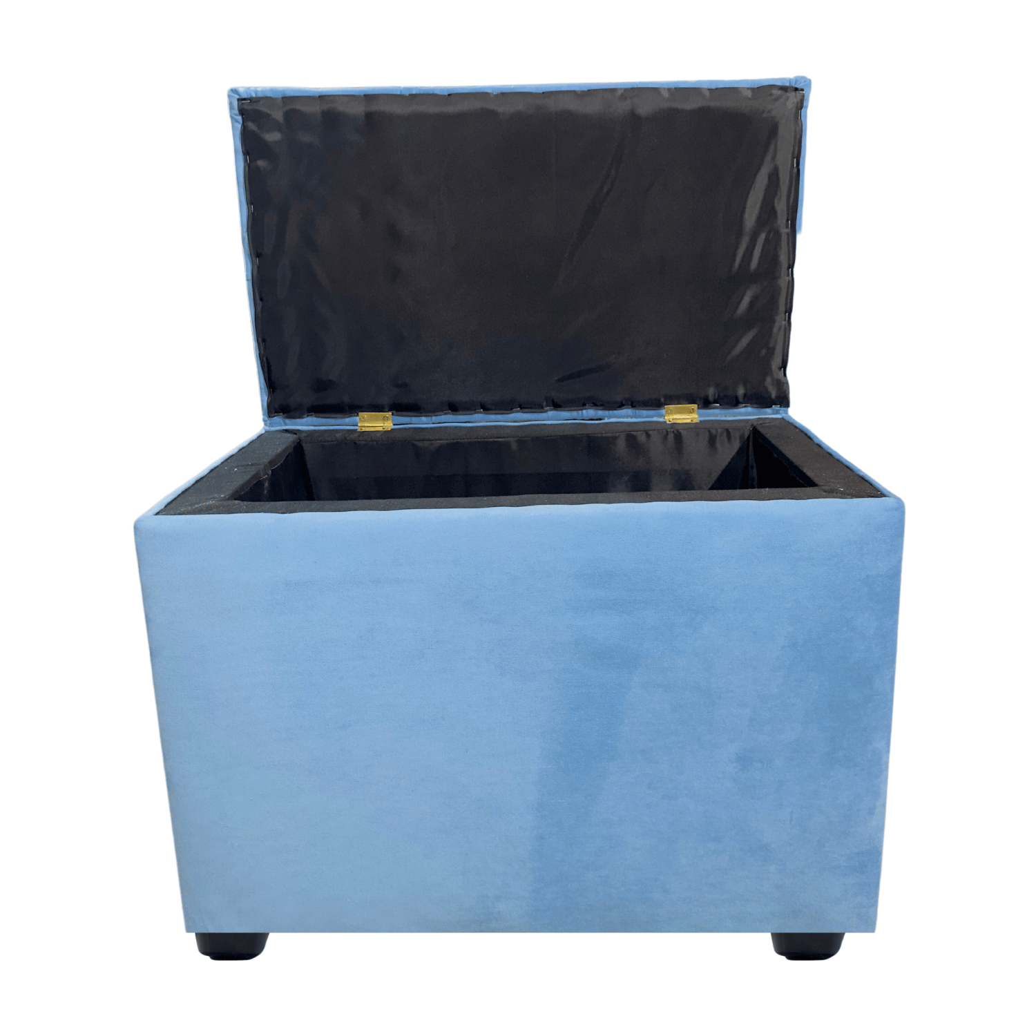 BANQUETA MUEBLES RIMAR CELESTE BAUL CAPITONE FELPA 60X40X50X40 - 5