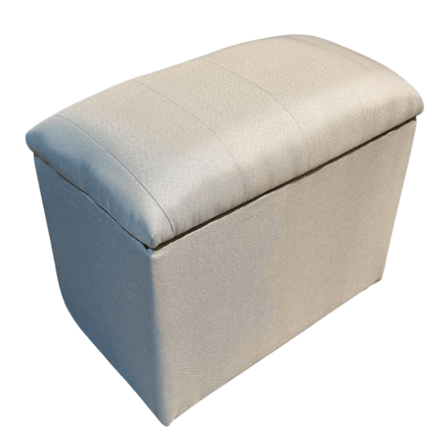 BANQUETA MUEBLES RIMAR CRUDO BAUL LINEAL LINO 60X40X50X40 - 2