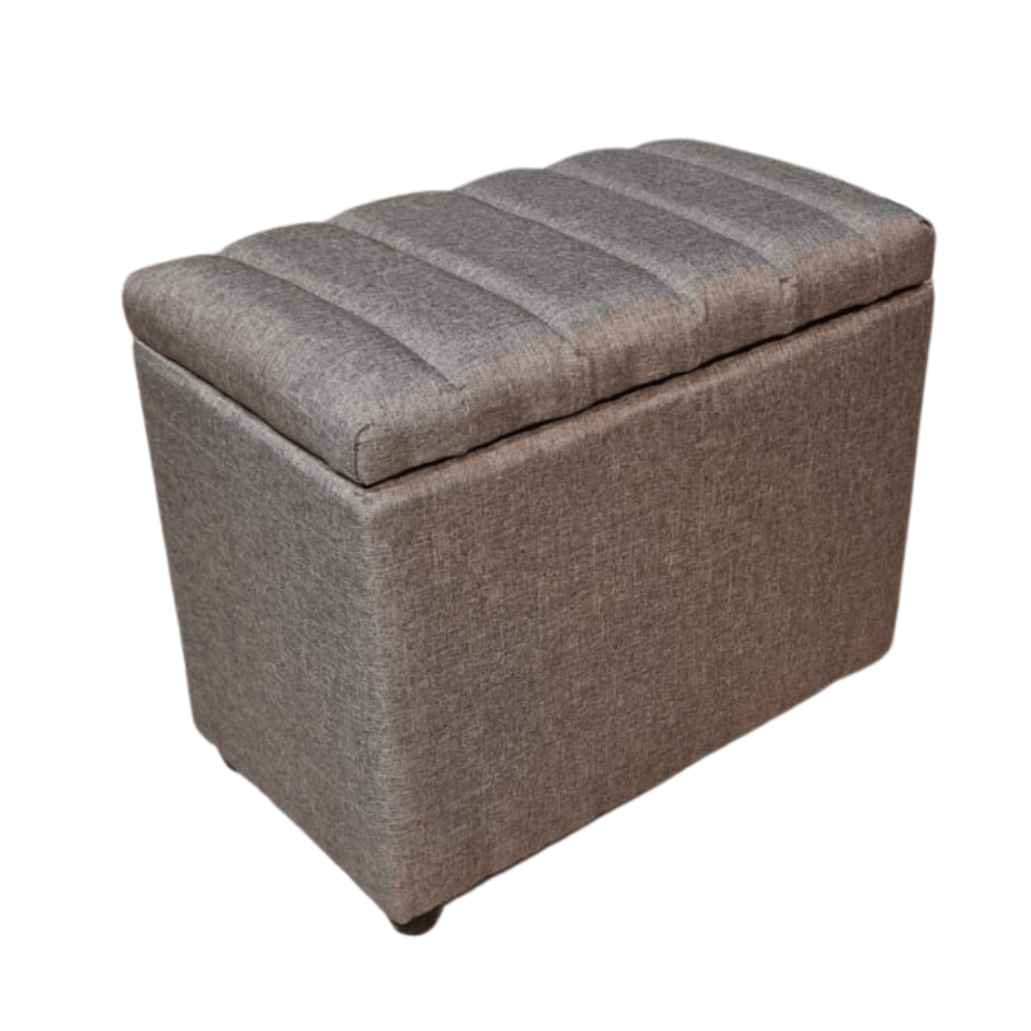 BANQUETA MUEBLES RIMAR GRIS BAUL TUBULAR LINO 60X40X50X40 - 2
