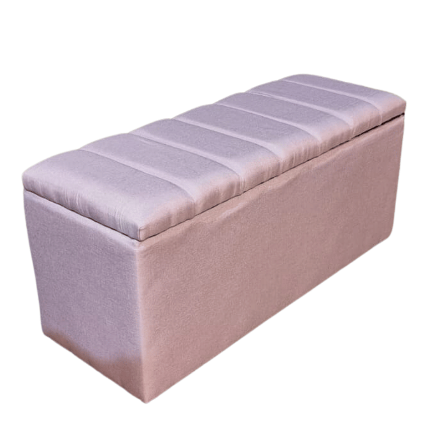 BANQUETA MUEBLES RIMAR PALO ROSA BAUL TUBULAR LINO 105X40X50 - 2