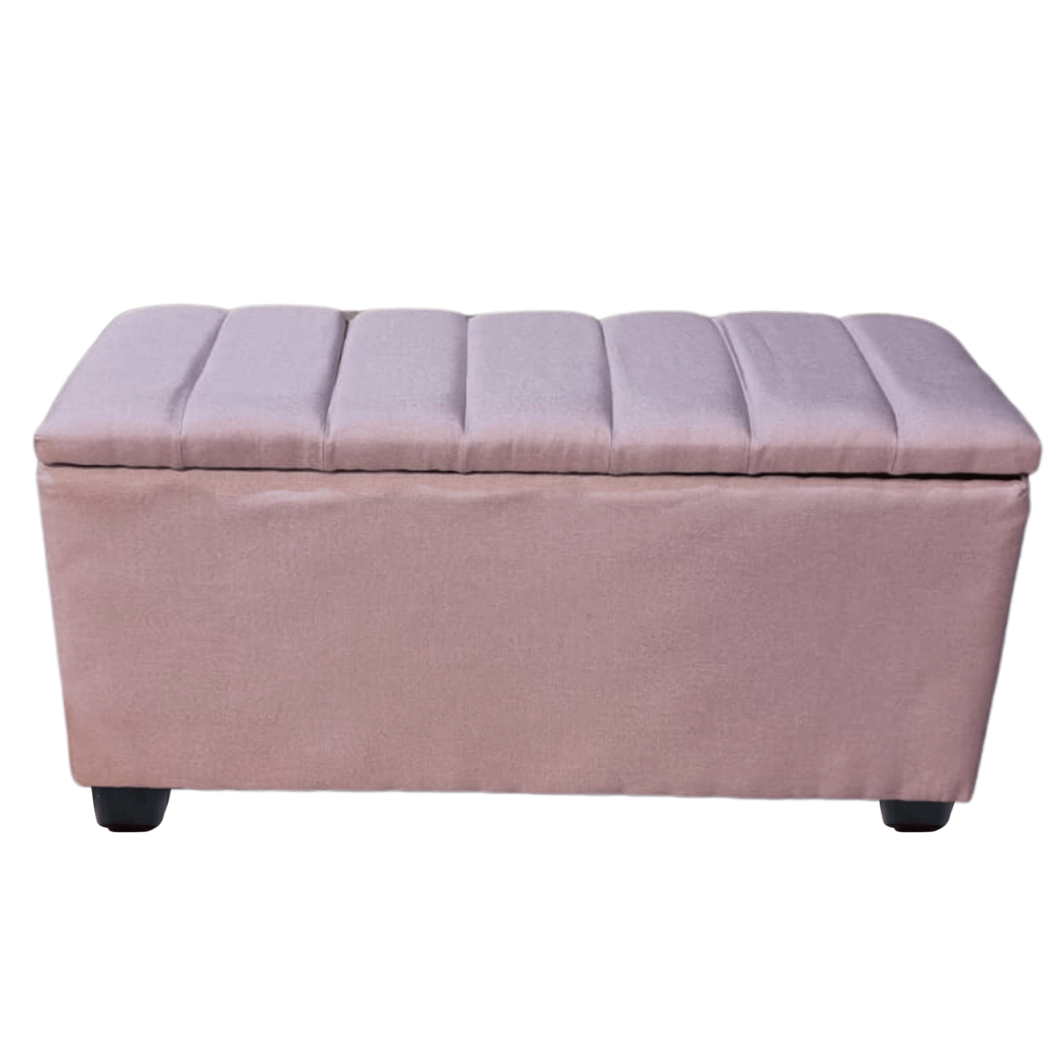 BANQUETA MUEBLES RIMAR PALO ROSA BAUL TUBULAR LINO 105X40X50 - 4