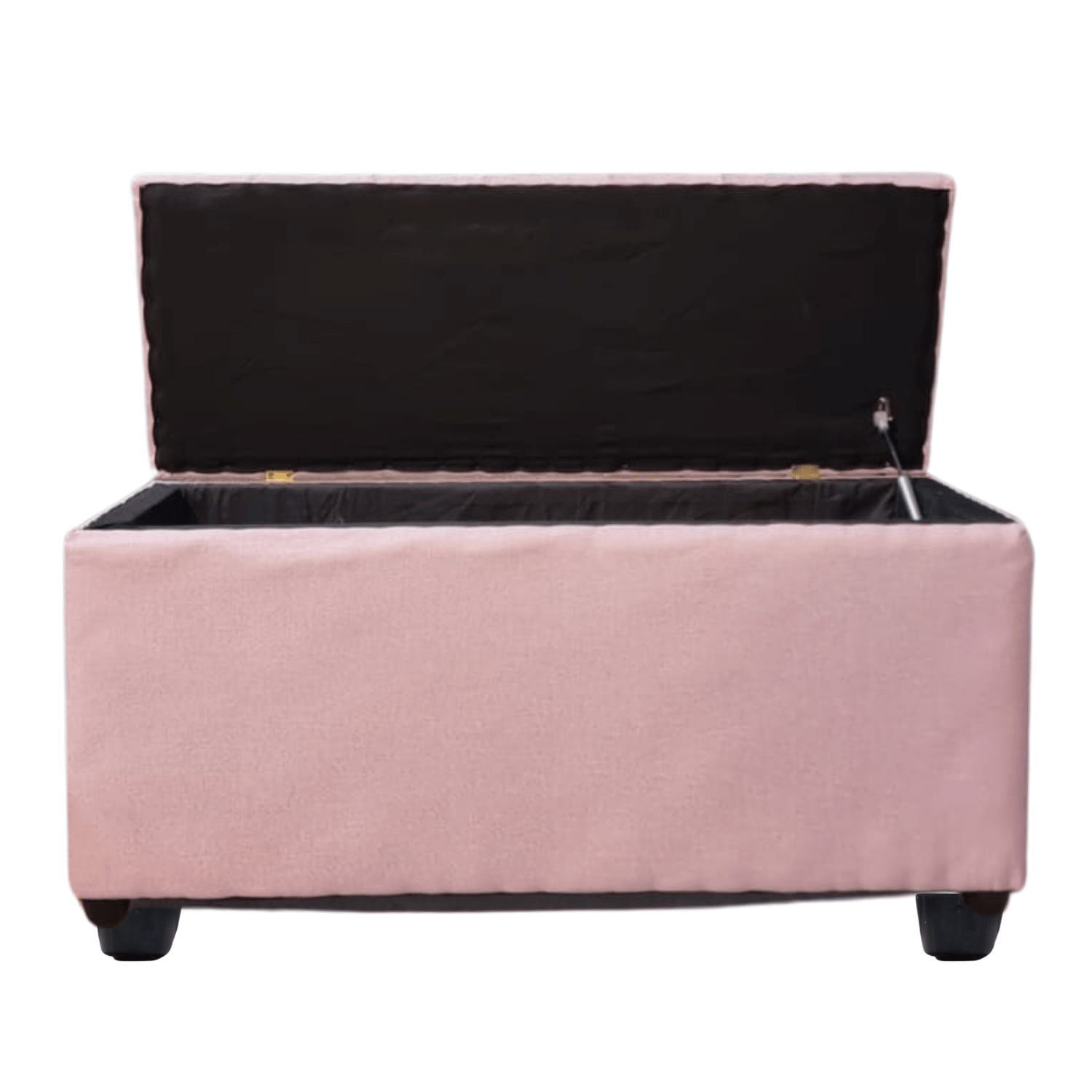 BANQUETA MUEBLES RIMAR PALO ROSA BAUL TUBULAR LINO 105X40X50 - 5